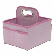 Delta Children Portable Nursery Caddy Barely Pink