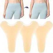 [Moonlight Miles] 3 Pack Camel Toe Concealer for Women, Invisible Y-Shape Silicone Pads, Reusable No Show Protection for Yoga Gym Swimming, Seamless Underwear Cover for Leggings Bikini Swimsuits