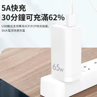 在飛比找樂天市場購物網優惠-限時免運優惠【HERO】GaN氮化鎵65W USB-C PD