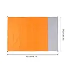 Beach Blanket Waterproof Portable Polyester Fabric Folding Picnic Mat For Out.