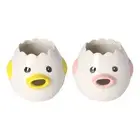 Egg White Yolk Separator Cartoon Chick Ceramics Eggs Cooking Sieve Separator