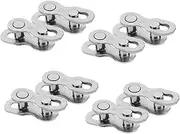 JUMPLAWN 8pairs Chain Connectors for Quick Release Link for Speed Chains Steel Parts for Smooth
