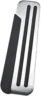Szwaldaper Pedal Pad, for Nissan, for X-Trail, for Xtrail, for Rogue T32, for Qashqai, for Sport J11, for Kicks Car Gas Brake Pedal Cover Car Clutch Pedal(Black 1piece Rest)