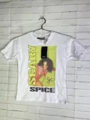 Cotton On x Spice Scary Drop Shoulder Graphic Tee T-Shirt Top Girls Size 5 NEW