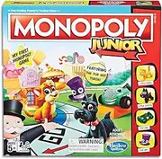 Hasbro Hasbro, MONOPOLY - Junior (Amazon Exclusive) - 2 to 4 Players - Kids Board Games - Ages 5+