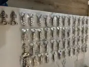 Cabinet Hinges Soft Close 25 Sets NEW WITH MOUNTING SCREWS