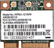 Wireless Network Card Atheros AR9832 AR5BHB116 2.4/5 GHz Single-Chip 300 Mbps 802.11N MINI PCI-E Wireless Card WiFi