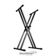 On Stage KS7171 Double-X Keyboard Stand with Bolted Construction 5 Position