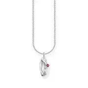 THOMAS SABO Necklace with Together ring pendant - silver