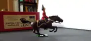 W Britain 40199 The Hollow Cast Collection 2nd Dragoon Officer Mounted 2002 NEW