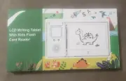 Kids Flashcard Reading Machine + LCD Writing Tablet