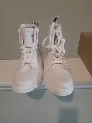 Dr Martens Doc Martens Docs Combs Poly Casual Boots Womens Size 9 White NEW