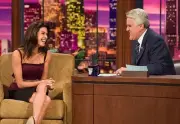 Teri Hatcher and Jay Leno Historic Television Old Photo 7