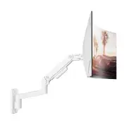 Wall Mount Monitor Arm for 17-49 Inch Ultrawide Monitors, Heavy Duty Single M...