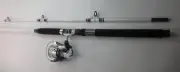 Okuma TU-1202-80 Tundra 1BB Spinning Combo with 12FT Medium-Heavy Action Rod