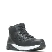 Bates Men's Rush Mid Work Composite Toe Work Boot Black - E09100, Black