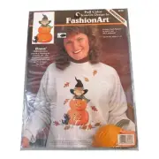 Dimensions FashionArt Pumpkin Patch Playtime Iron-On Transfer 80409 Halloween