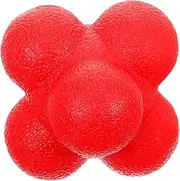 HANABASS Hexagonal Reaction Ball for Agility Training Indoor Fitness Ball for Reflex Improvement for Hand Eye Coordination and Sports Practice