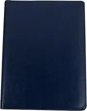 COHEALI Leather Portfolio Case A4 Document Organizer Office Document Organizer Holder