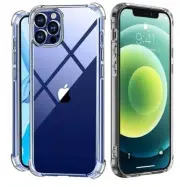 Clear Case For iPhone 15 14 13 12 11 Pro Plus Max Shockproof Silicone Bumper