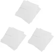 minkissy 3sets Nail Art Sticker Tape Double-Sided Adhesive Tape for Nails Manicure Display Strip Board White Nail Tools 2sheets*3