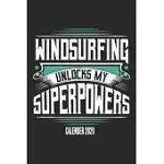 VOLLEYBALL UNLOCKS MY SUPERPOWERS CALENDER 2020: FUNNY COOL VOLLEYBALL CALENDER 2020 MONTHLY & WEEKLY PLANNER - 6X9 - 128 PAGES - CUTE GIFT FOR VOLLEY