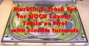 Marklin Z Track-Set Electric for NOCH Z Scale Layout Tessin 87080 or Tirol 87090