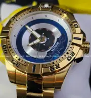 Invicta - S1 Rally - Racing Brake & Rotor Automatic - GOLD PLATED mens Watch