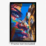 Art Poster - Flawless Canton (Psychedelic Trippy Weird 11x17 Print)