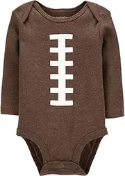 [Carter's] Baby Boy's Thanksgiving Football Long Sleeve Bodysuit