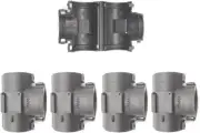 Wire Loom Tee Connector Openable Convolute Tubing T Fitting for 1/2" Conduit...