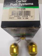 AMC Chrysler Dod Ply & Truck 1955-83 NOS OEM Carter Carburetor Float 21-235