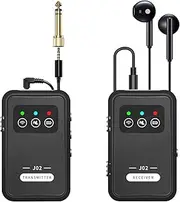 Sarini Wireless 2.4G Stereo/Mono in-Ear Monitor System with Automatic Headphone Pairing, Professional IEM Stereo System for Studio, Tape Rehearsals and Live Performances