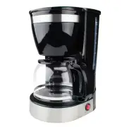 Brentwood 80oz. 12-Cup Black Coffee Maker 800 W Drip Reusable Coffee Maker