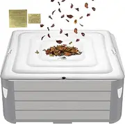 Square Spa Inflatable Lid with Handle - Energy Saving Spa Lid | Wave Inflatable Hot Tub Cover | Hot Tub Cover | Foldable Thermal | Uv-Resistant Insulation Cushion with Handle