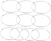 WESIEVYA Acoustic Guitar String Set Pcs Steel Strings Craftsmanship Performance
