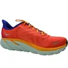 Hoka One One Clifton 8 Men's Fiesta Orange Purple US 12.5 D