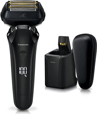 Panasonic ES-LS9P LAMDASH PRO Shaver 6 Blades w/Cleaning Charger AC100-240V