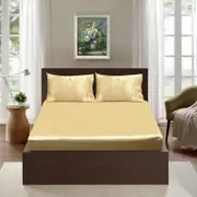 Ramesses Casablanca Premium Silken Touch Satin Fitted Sheet Combo Set