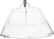 KOCKSHION Iron Sieve Shovel Multi Functional Grain Scoop for Filtering Corn and Durable Iron Farm Tool for Efficient Soil and Grain Collection Compact and Lightweight Design