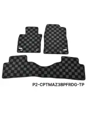 PHASE 2 RACE FLOOR MATS FOR MAZDA 3 19-24 BP FRONT REAR
