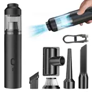 Slim V8 Mate Cordless Car Vacuum High Power 12000Pa/30AW,Handheld Vacuum Cordless Portable Vacuum for Car black