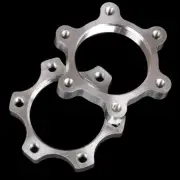 2PCS Bicycle Bike Freewheel Threaded Hubs Disk Disc Brake Rotor Flange AdapS===