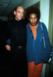 James Taylor and Macy Gray backstage during The 10th Annual Rainfo- Old Photo
