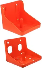 FONDOTIN 2pcs Salt Block Holder for Cattle Sheep Livestock Mineral Feeder Easy for Salt Licking Convenient Storage Transport