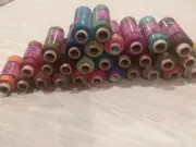 30 piece Polyester Sewing Thread Hand Stitching 200 Yard Each Spool