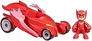PJ Masks - Owlette Deluxe Vehicle - Owl Glider Car with Flapping Wings and Owlette Action Figure - Kids and Preschool Toys - F2133 -Ages 3+