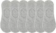 [AZIDWERYQ] 3 Pairs No Show Socks, Cotton No Show Socks Womens Non Slip Low Cut Ankle Socks Invisible Liner Soft & Stretchable Women's No Show Socks for Casual & Formal Wear No Show Socks Womens