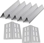 Meyafiny Replacement Flavorizer Bars for Weber Genesis Grill Parts for Weber Genesis 300 Series E/S-310 320 330 EP/cep-310 EP/cep-320 EP/cep-330(with Front Control Knob) Heating Plate(7622-2+5)