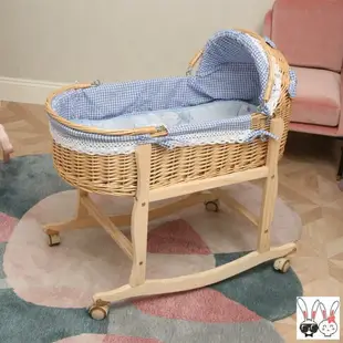 睡籃 嬰兒籃子手提籃車載夏季寶寶搖籃外出便攜式新生的兒出院車內睡籃